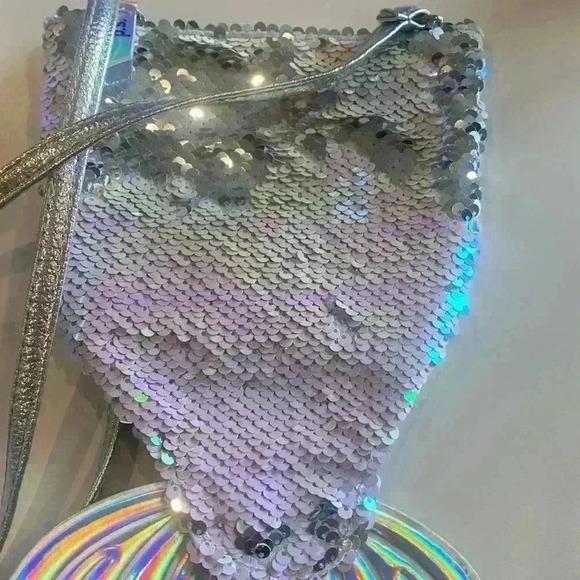 Mermaid fin  kids purse - Picture 3 of 6